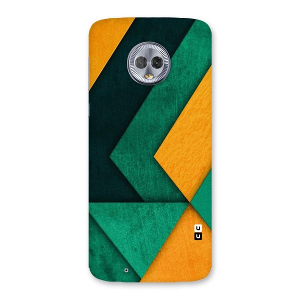 Rugged Abstract Stripes Back Case for Moto G6