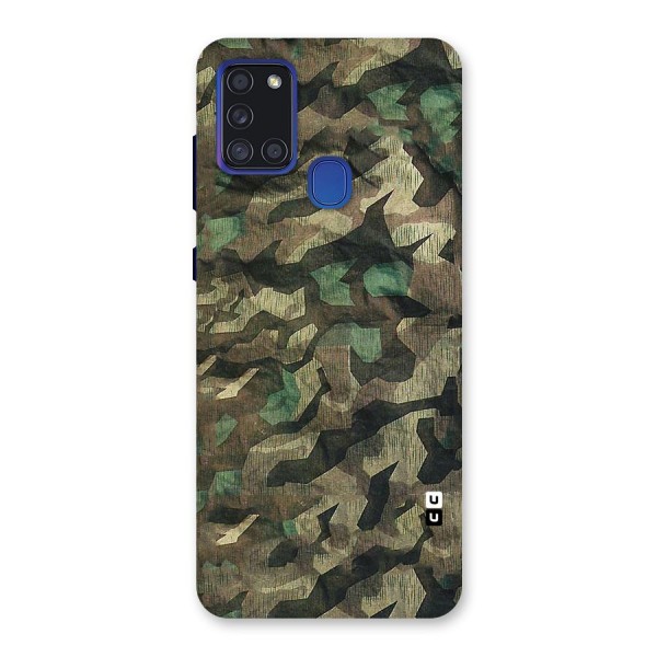 Rugged Army Back Case for Galaxy A21s