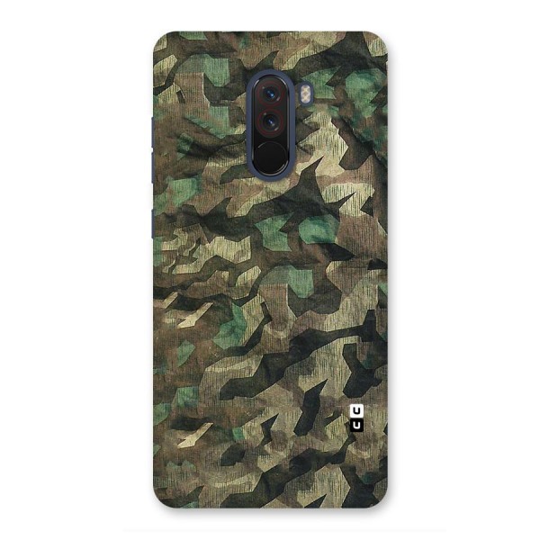 Rugged Army Back Case for Poco F1