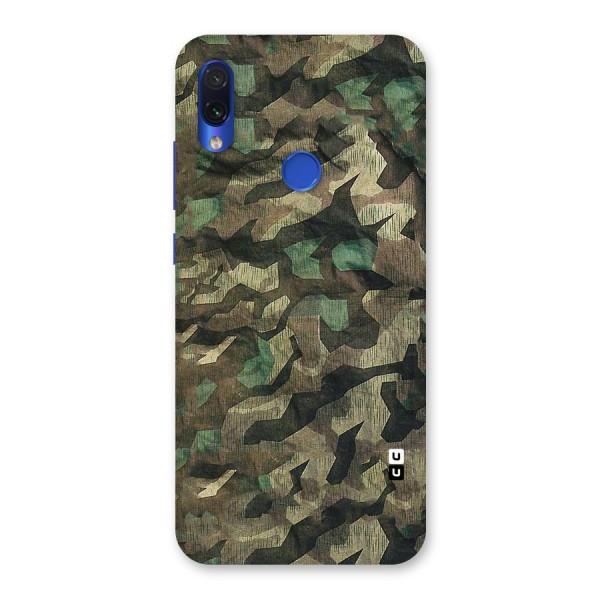 Rugged Army Back Case for Redmi Note 7