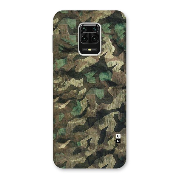 Rugged Army Back Case for Redmi Note 9 Pro
