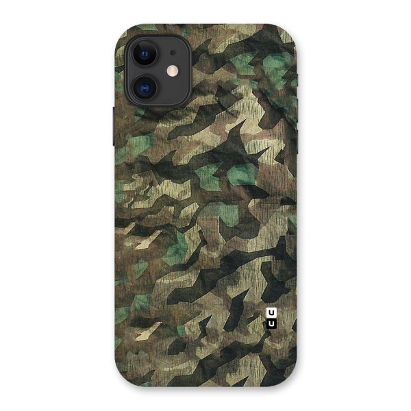 Rugged Army Back Case for iPhone 11