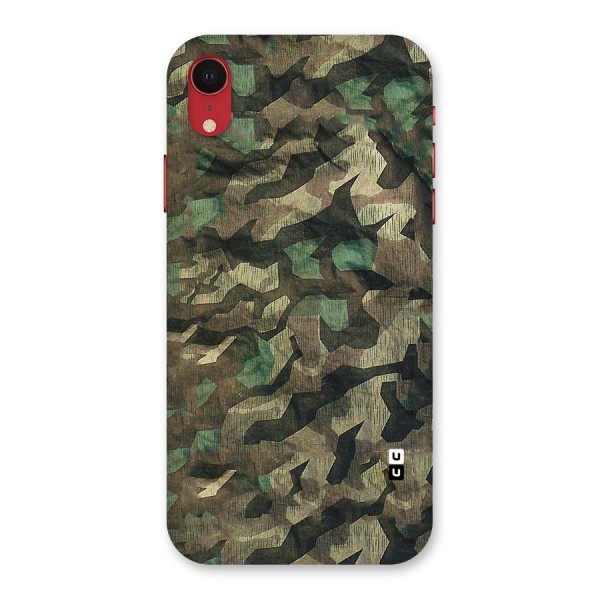 Rugged Army Back Case for iPhone XR