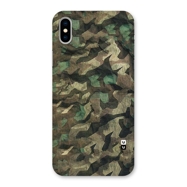Rugged Army Back Case for iPhone XS