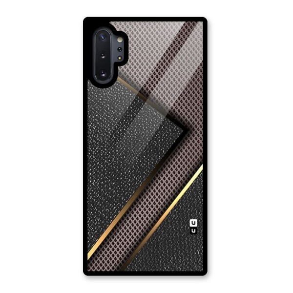 Rugged Polka Design Glass Back Case for Galaxy Note 10 Plus