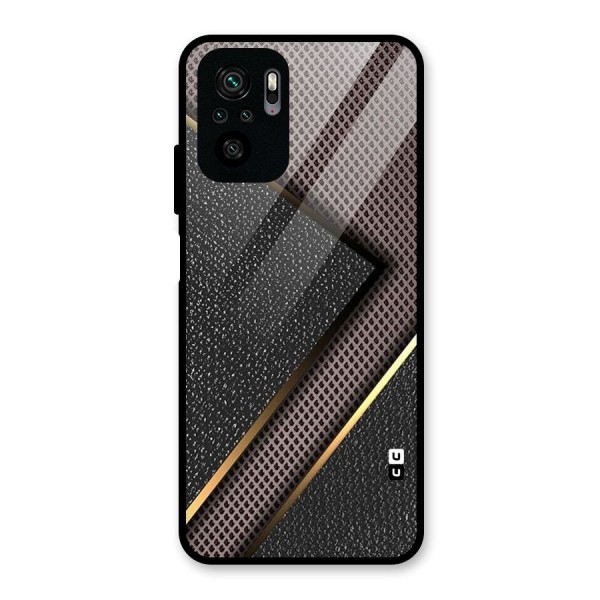 Rugged Polka Design Glass Back Case for Redmi Note 10S
