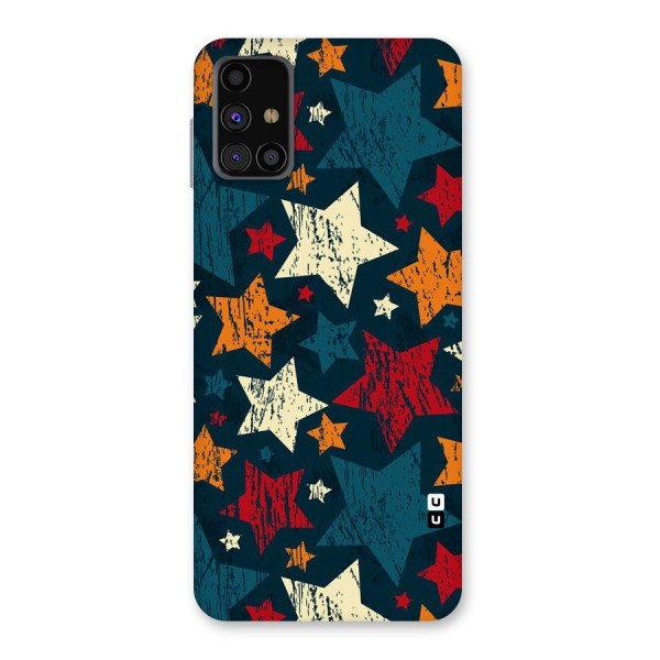 Rugged Star Design Back Case for Galaxy M31s