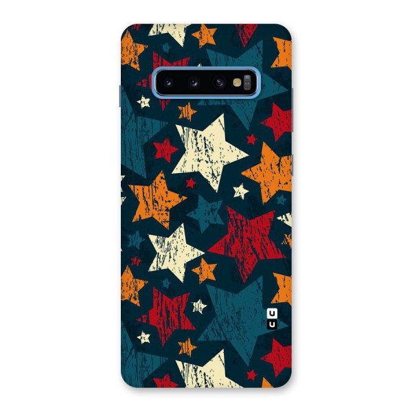 Rugged Star Design Back Case for Galaxy S10 Plus