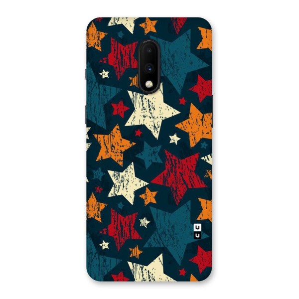 Rugged Star Design Back Case for OnePlus 7