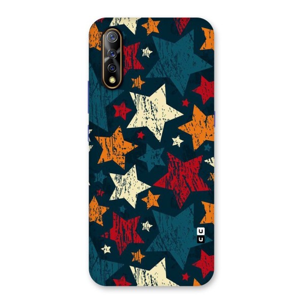 Rugged Star Design Back Case for Vivo S1