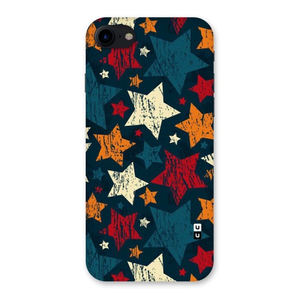 Rugged Star Design Back Case for iPhone SE 2020