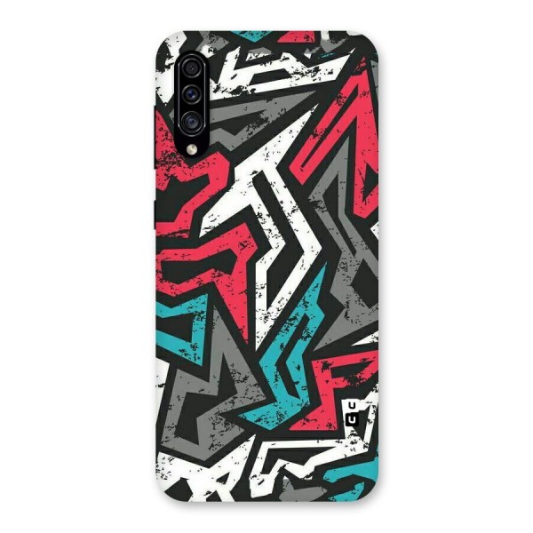 Rugged Strike Abstract Back Case for Galaxy A30s