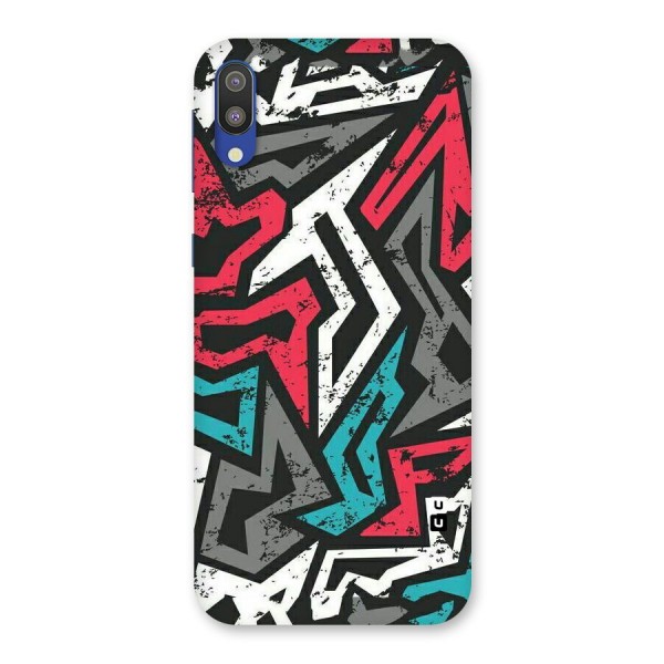 Rugged Strike Abstract Back Case for Galaxy M10