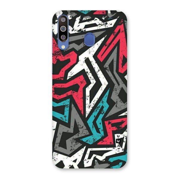 Rugged Strike Abstract Back Case for Galaxy M30