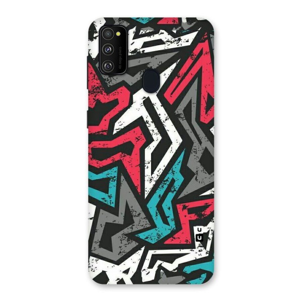 Rugged Strike Abstract Back Case for Galaxy M30s