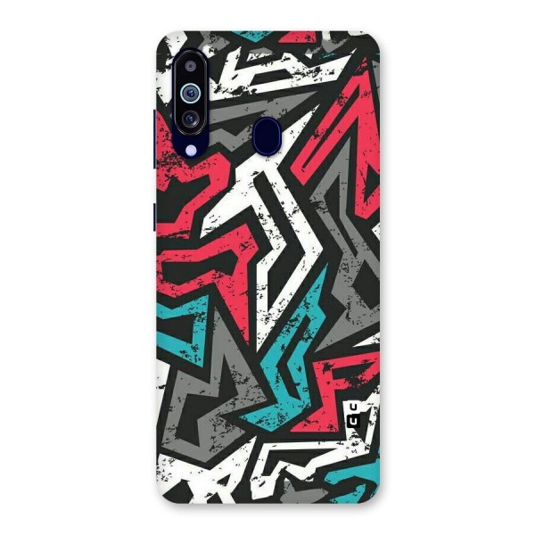 Rugged Strike Abstract Back Case for Galaxy M40