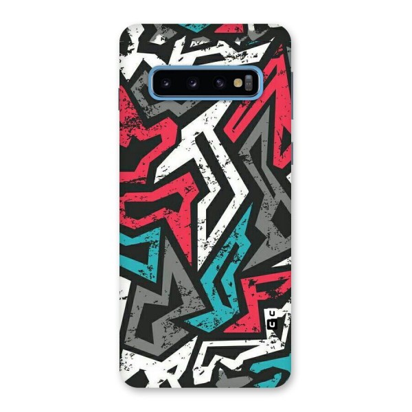 Rugged Strike Abstract Back Case for Galaxy S10