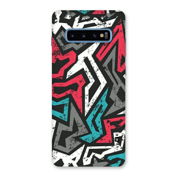 Rugged Strike Abstract Back Case for Galaxy S10 Plus