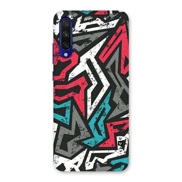 Rugged Strike Abstract Back Case for Mi A3