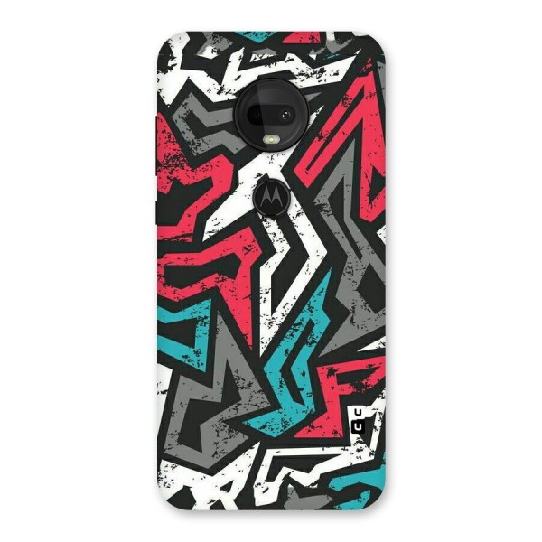 Rugged Strike Abstract Back Case for Moto G7