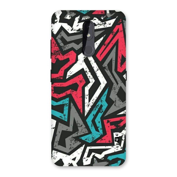 Rugged Strike Abstract Back Case for Nokia 3.2