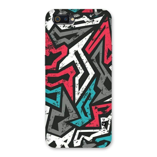 Rugged Strike Abstract Back Case for Realme C2