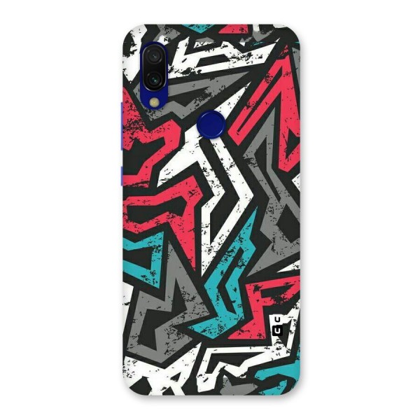 Rugged Strike Abstract Back Case for Redmi 7