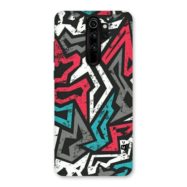 Rugged Strike Abstract Back Case for Redmi Note 8 Pro