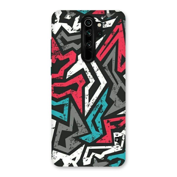 Rugged Strike Abstract Back Case for Redmi Note 8 Pro
