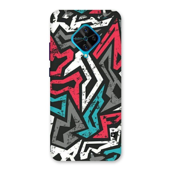 Rugged Strike Abstract Back Case for Vivo S1 Pro