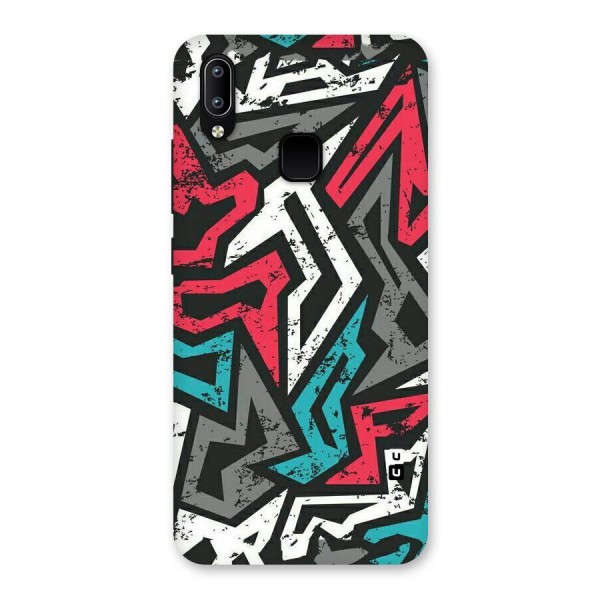 Rugged Strike Abstract Back Case for Vivo Y93