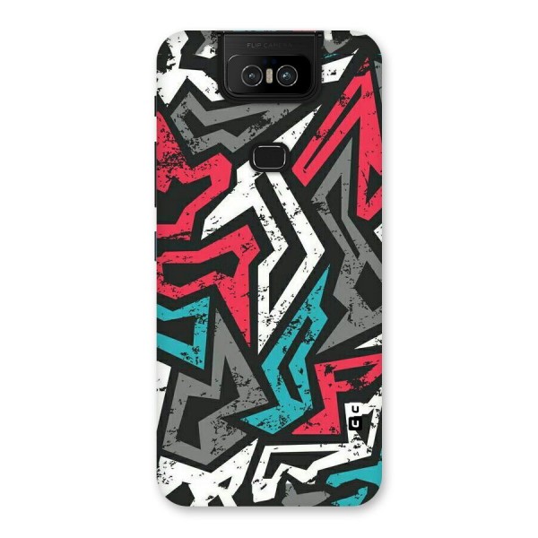 Rugged Strike Abstract Back Case for Zenfone 6z