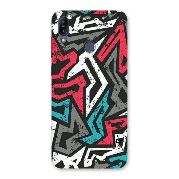 Rugged Strike Abstract Back Case for Zenfone Max M2