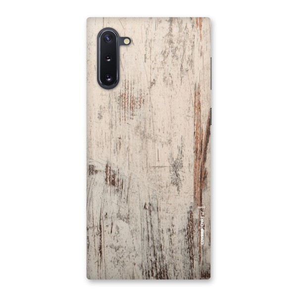 Rugged Wooden Texture Back Case for Galaxy Note 10