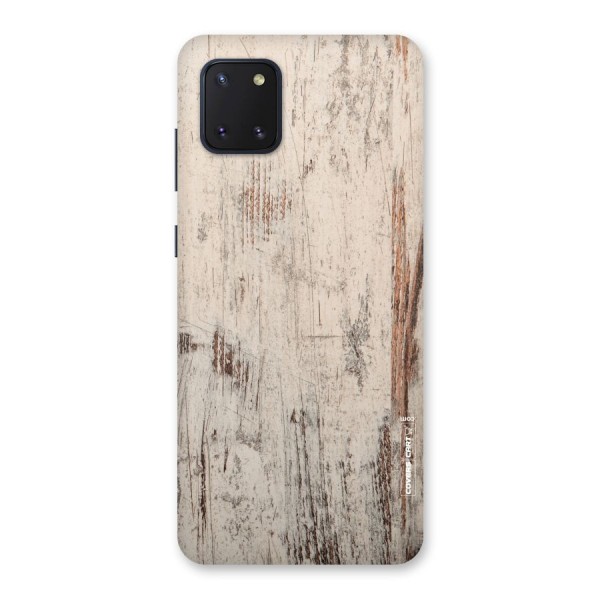 Rugged Wooden Texture Back Case for Galaxy Note 10 Lite