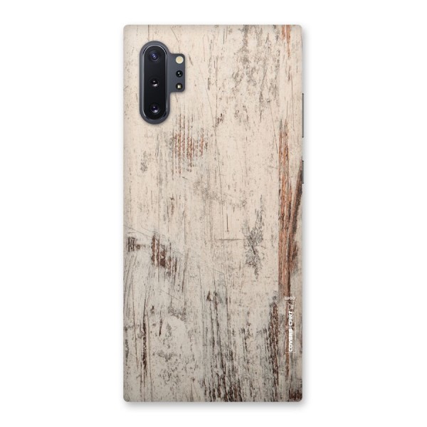Rugged Wooden Texture Back Case for Galaxy Note 10 Plus