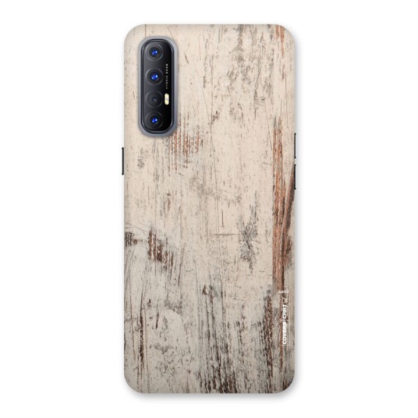 Rugged Wooden Texture Back Case for Reno3 Pro