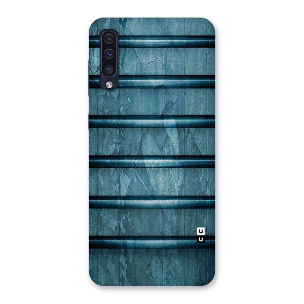 Rustic Blue Shelf Back Case for Galaxy A50