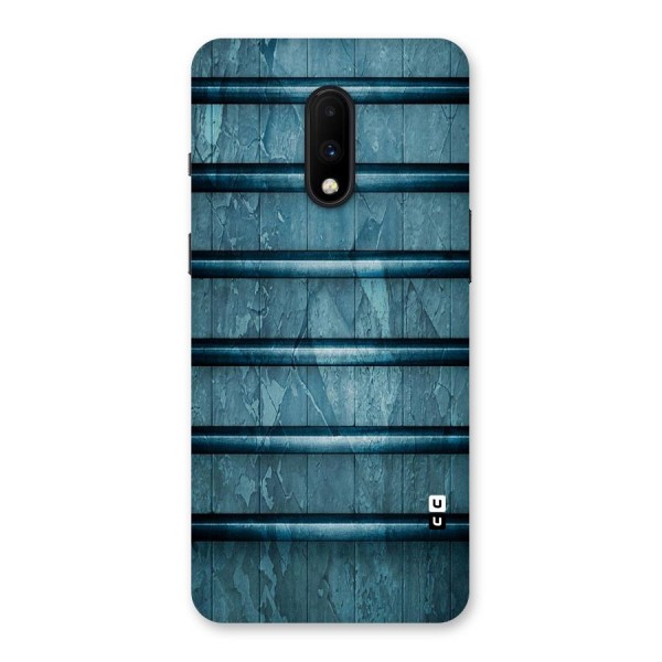 Rustic Blue Shelf Back Case for OnePlus 7