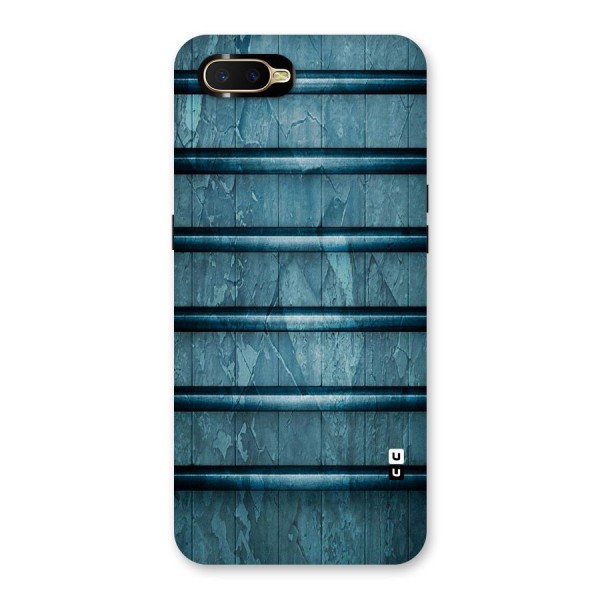 Rustic Blue Shelf Back Case for Oppo K1