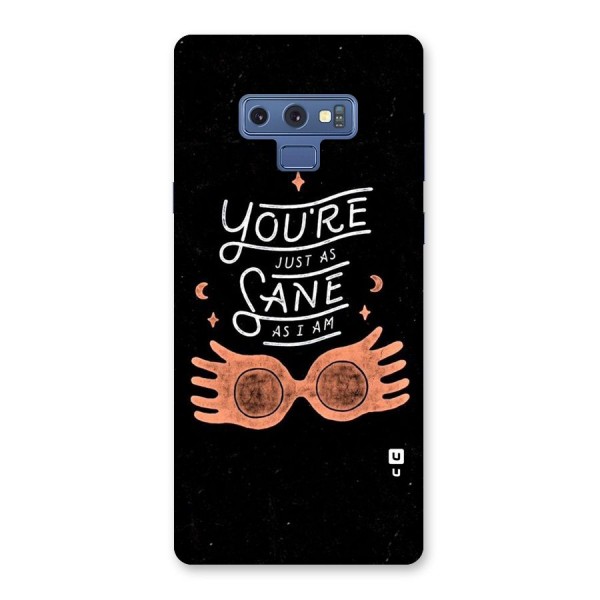 Sane As I Back Case for Galaxy Note 9