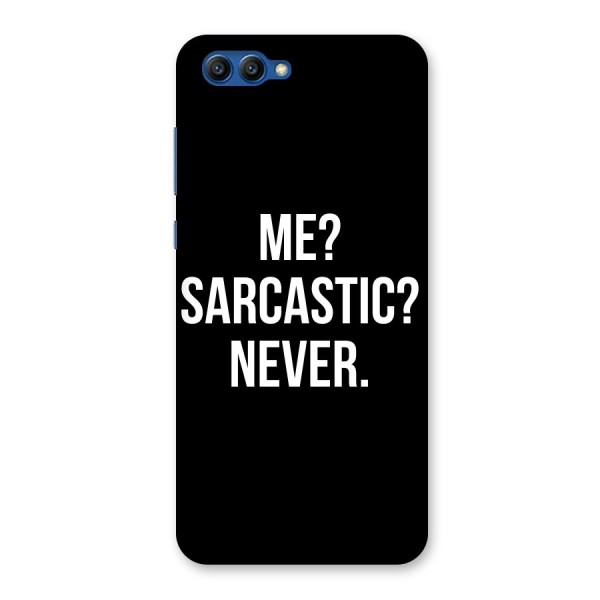 Sarcastic Quote Back Case for Honor View 10