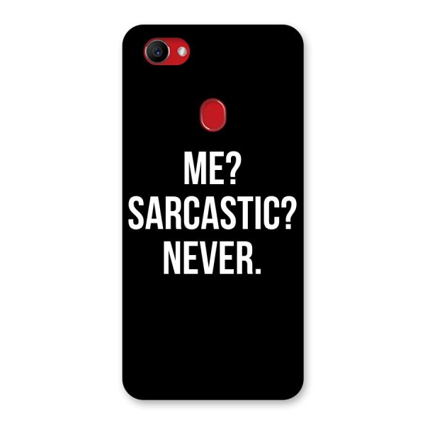 Sarcastic Quote Back Case for Oppo F7