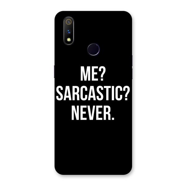 Sarcastic Quote Back Case for Realme 3 Pro