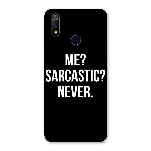 Sarcastic Quote Back Case for Realme 3 Pro