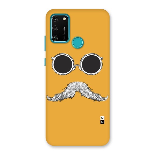 Sassy Mustache Back Case for Honor 9A