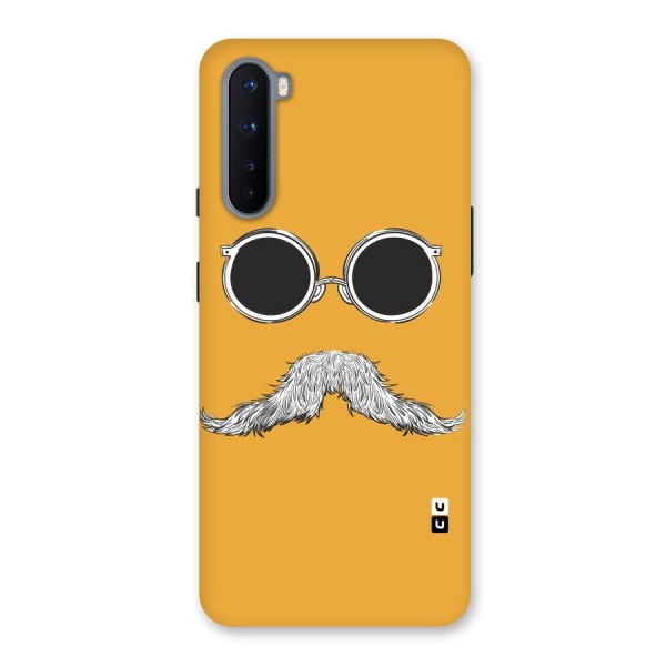 Sassy Mustache Back Case for OnePlus Nord