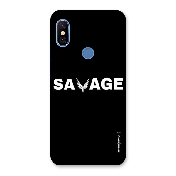 Savage Back Case for Redmi Note 6 Pro