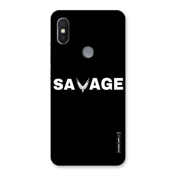 Savage Back Case for Redmi Y2