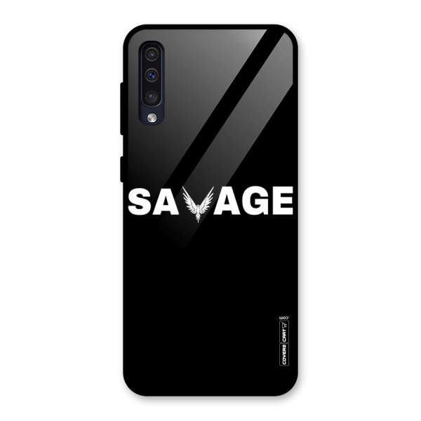 Savage Glass Back Case for Galaxy A50